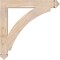 Ekena Millwork Thorton Arts & Crafts Smooth Bracket, Douglas Fir, 3 1/2"W x 28"D x 28"H BKT04X28X28THR03SDF - alternate 3